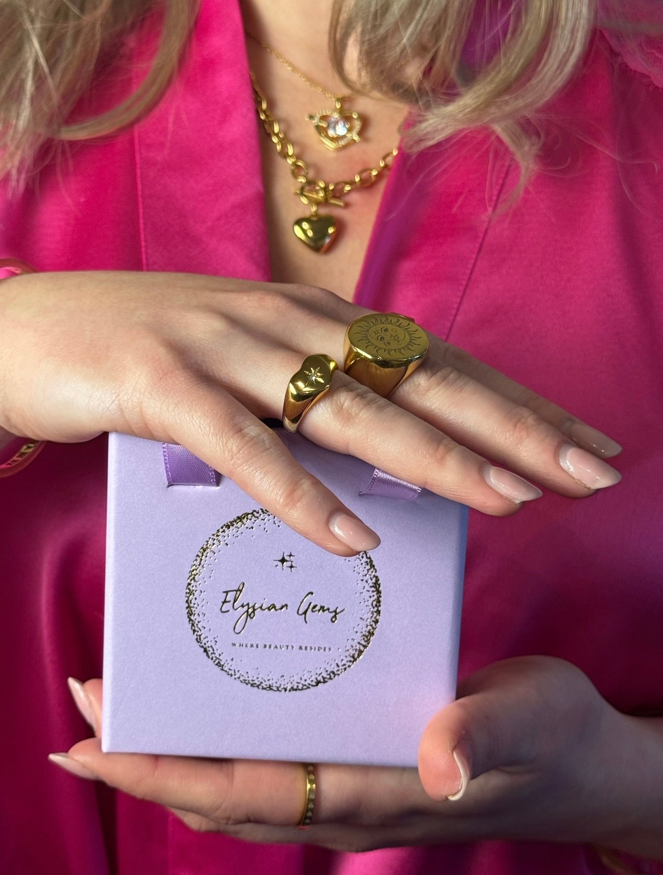 Sun & Moon Love Ring