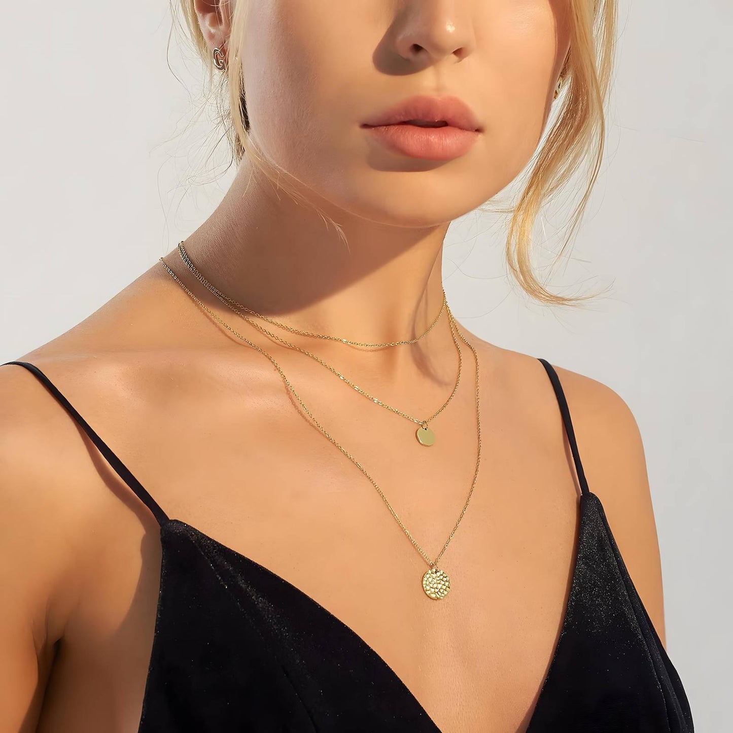 Golden Harmony Layered Necklace