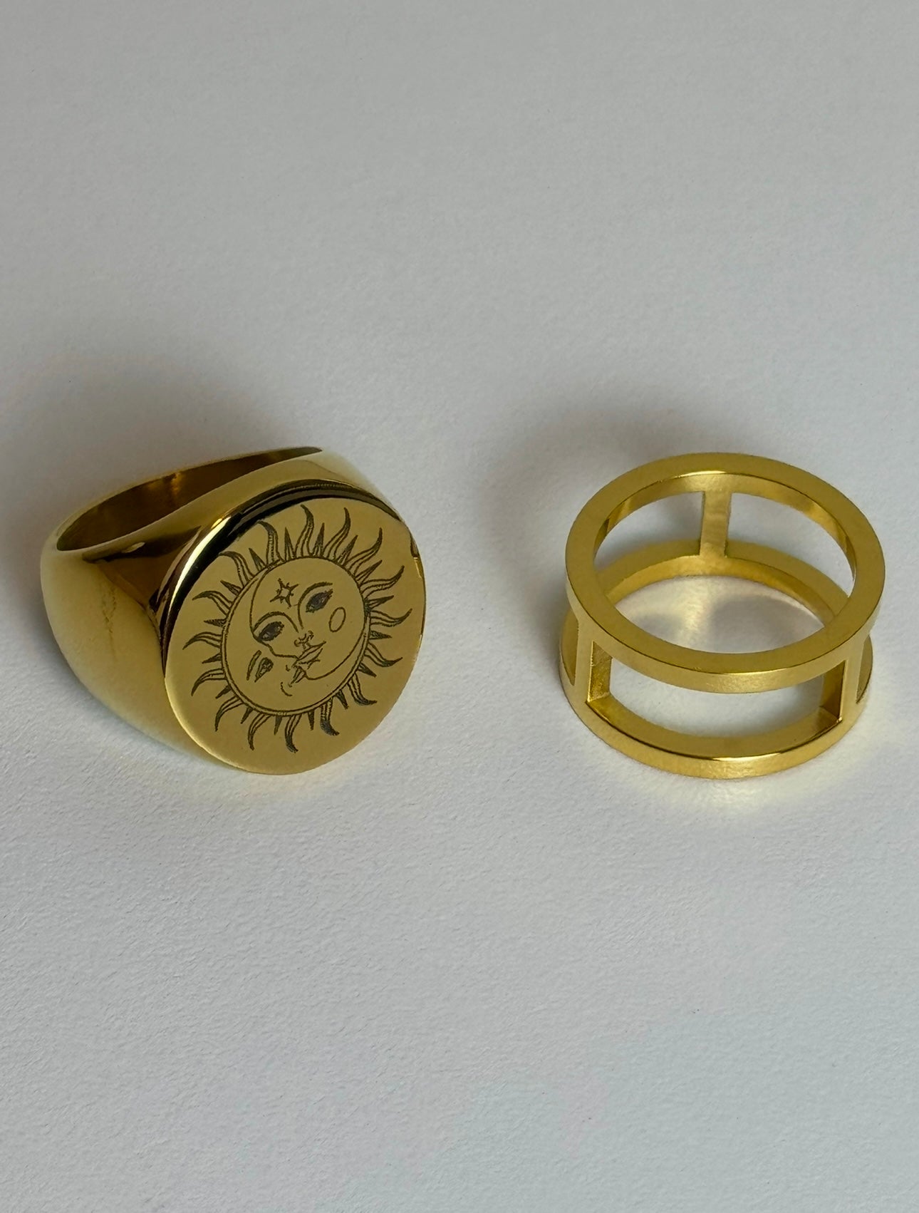 Sun & Moon Love Ring