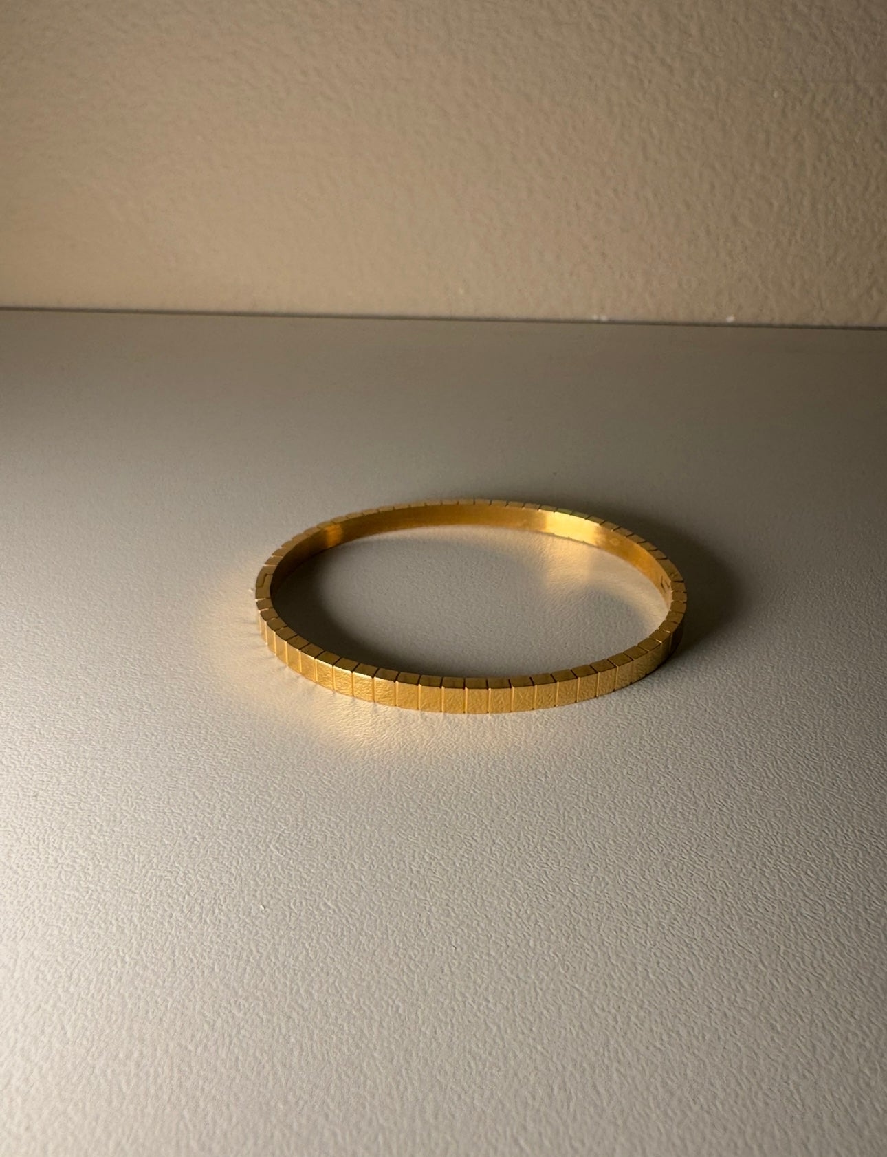 Golden Edge Bangle