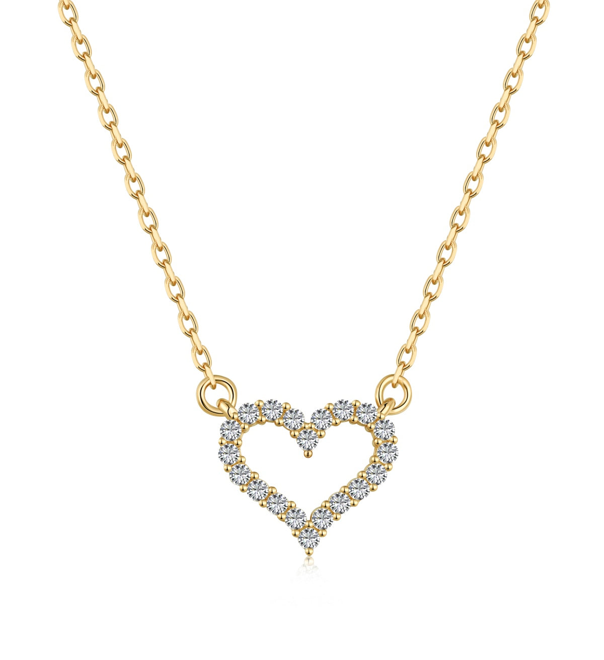 Open Heart Necklace