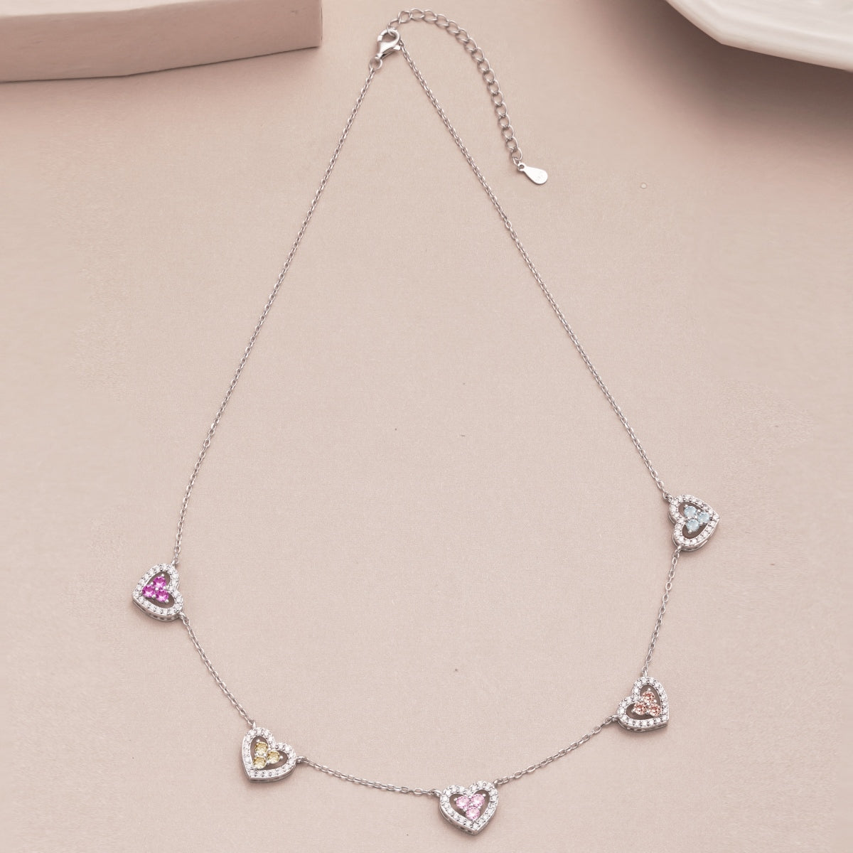 S925 Silver Radiant Moissanite Necklace