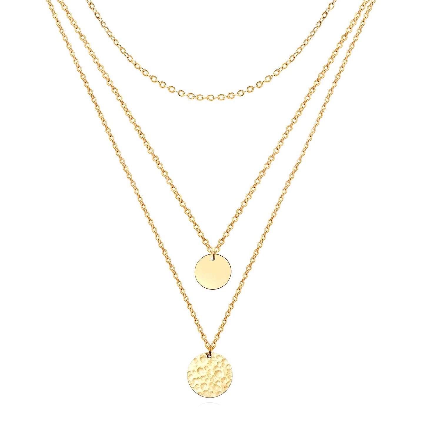 Golden Harmony Layered Necklace