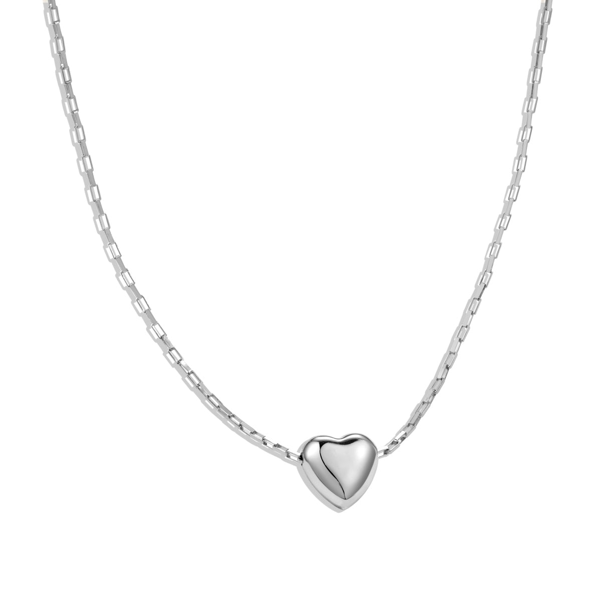 Eternal Love S925 18K Gold-Plated Heart Necklace