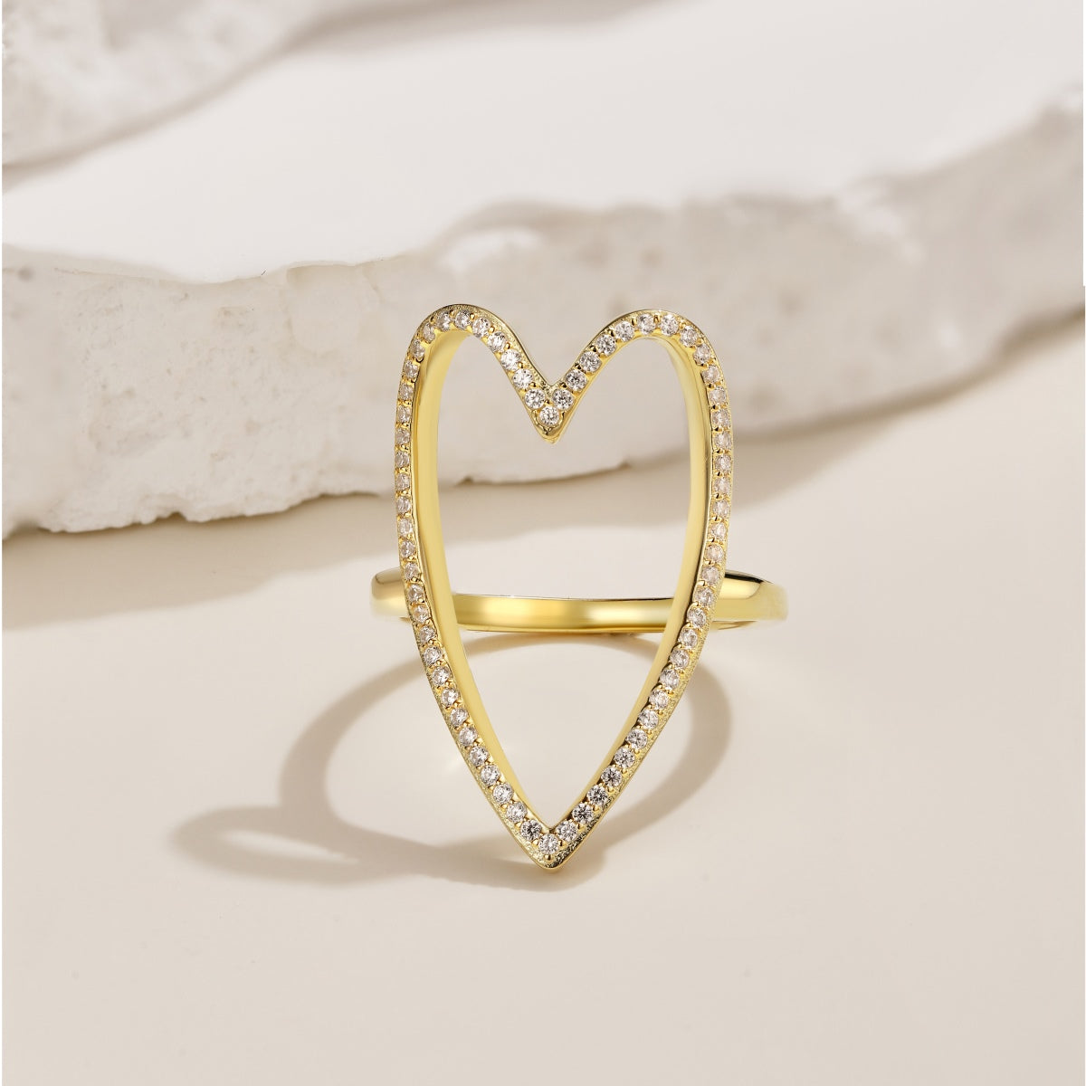 Heart of Gold Ring