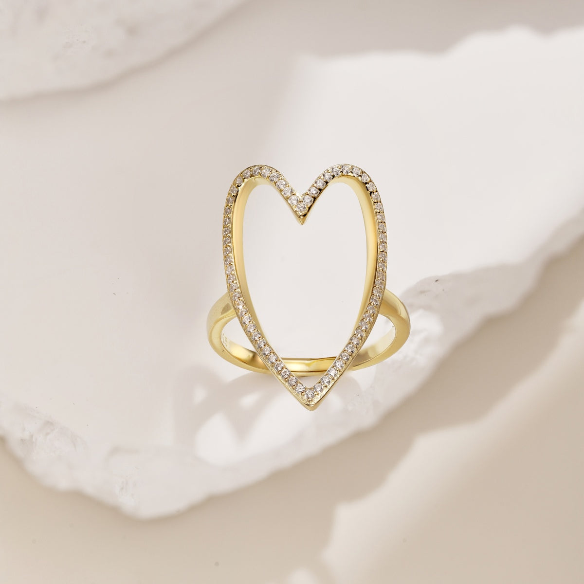 Heart of Gold Ring