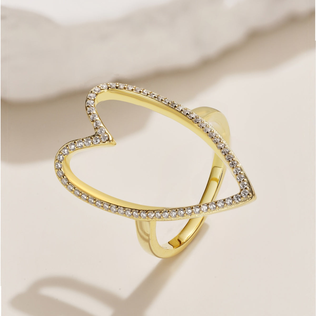 Heart of Gold Ring