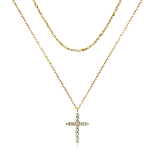 Luminous Cross Necklace